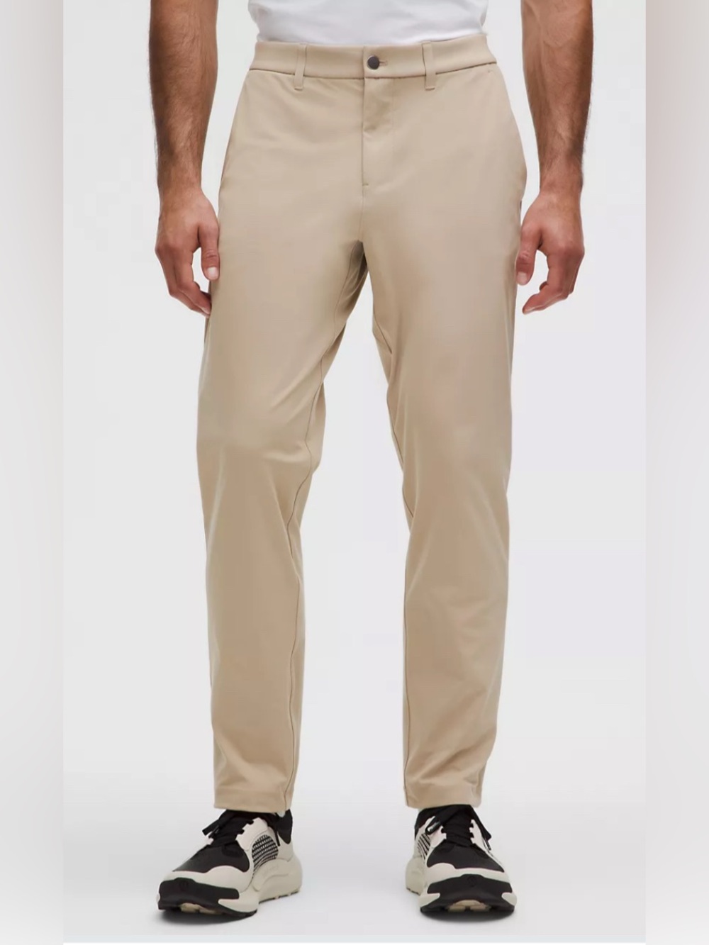 Men's Chino Style Lululemon Pants in Light Khaki